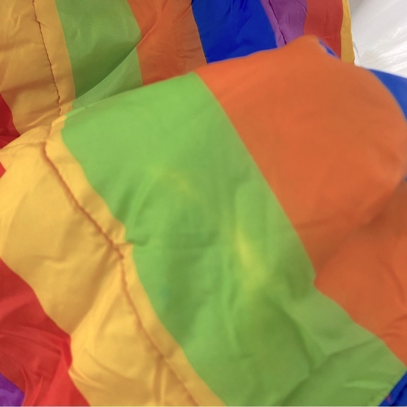 Vintage Rainbow Striped Sleeping Bag - Picture 14 of 14